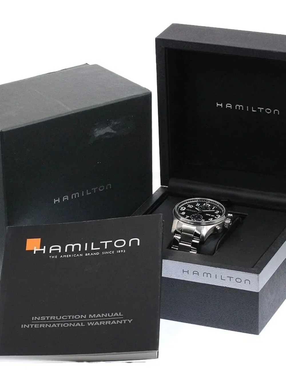 HAMILTON Khaki Officer H717160 Chronograph day date Automatic Men's Watch